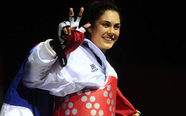 Milica Mandic best female taekwondo athlete