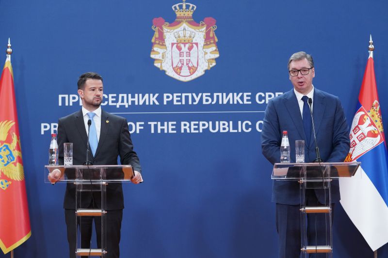Serbia, Montenegro committed to strengthening relations, closer cooperation