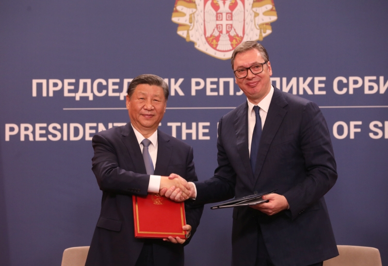 Raising strategic partnership between Serbia, China