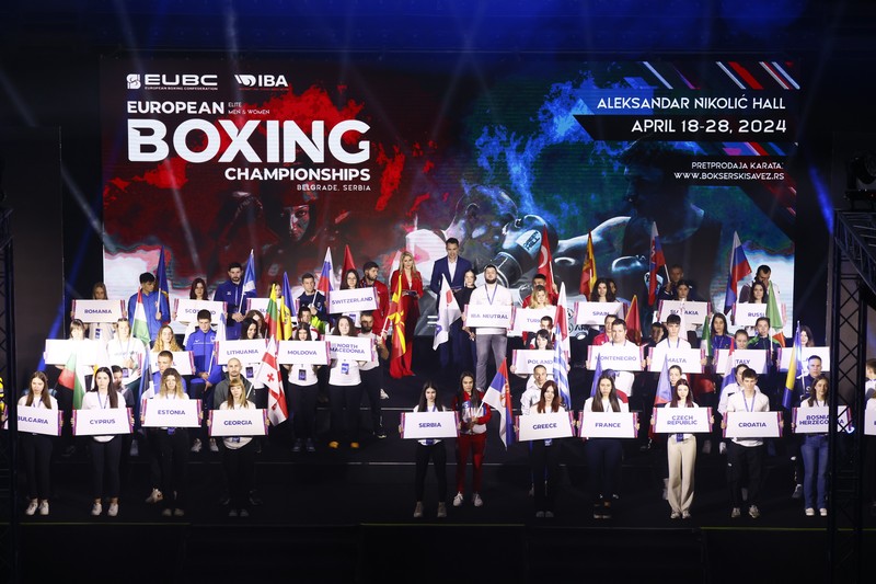 Свечано отворено Европско првенство у боксу у Београду