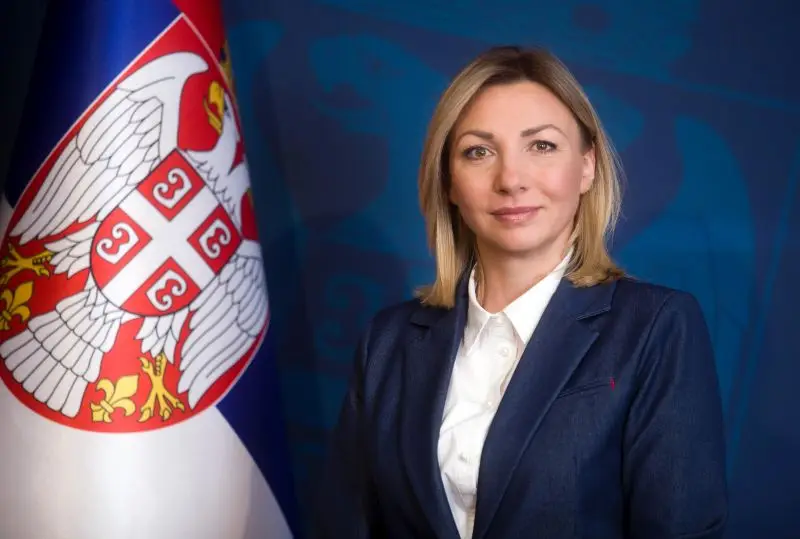 Tatjana Macura, minister without portfolio in charge of gender equality, prevention of violence against women and economic and political empowerment of women
