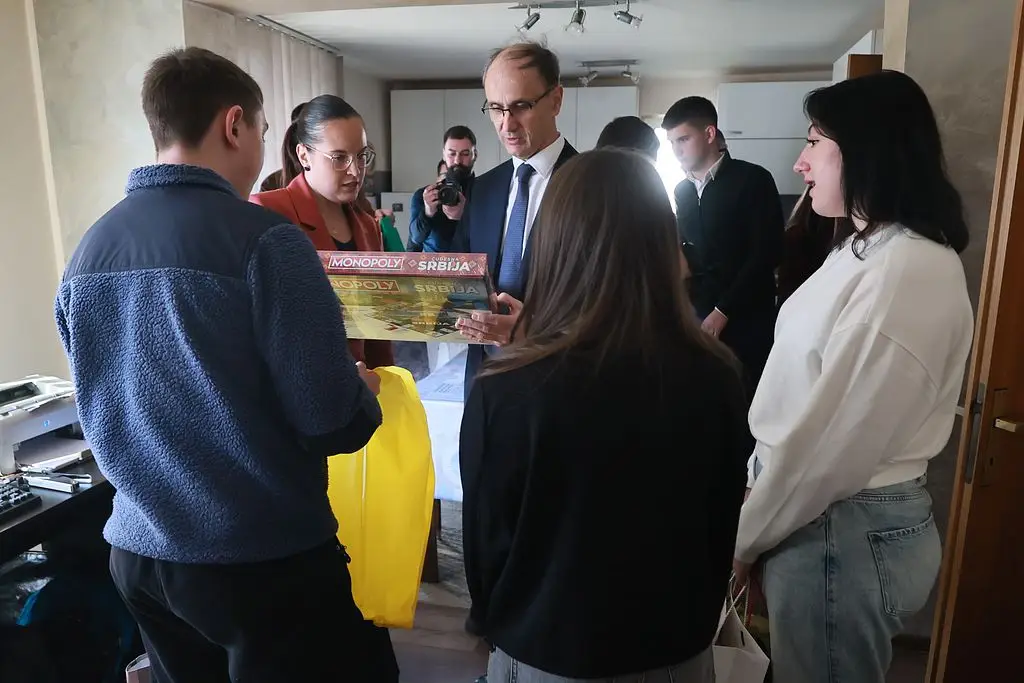 Мацут у обиласку породице Вујаковић