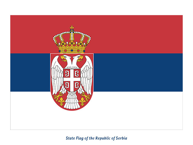 State Flag of the Republic of Serbia