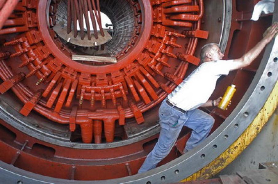 Electrical overhaul of generators in the thermal power-plants "Kolubara" and "Nikola Tesla"