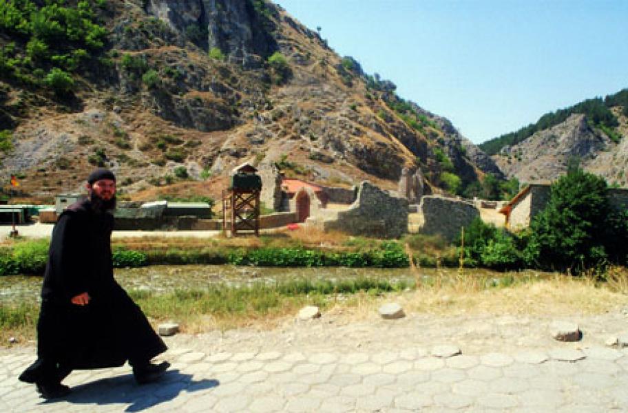 The Sveti Arhangeli Monastery near Prizren