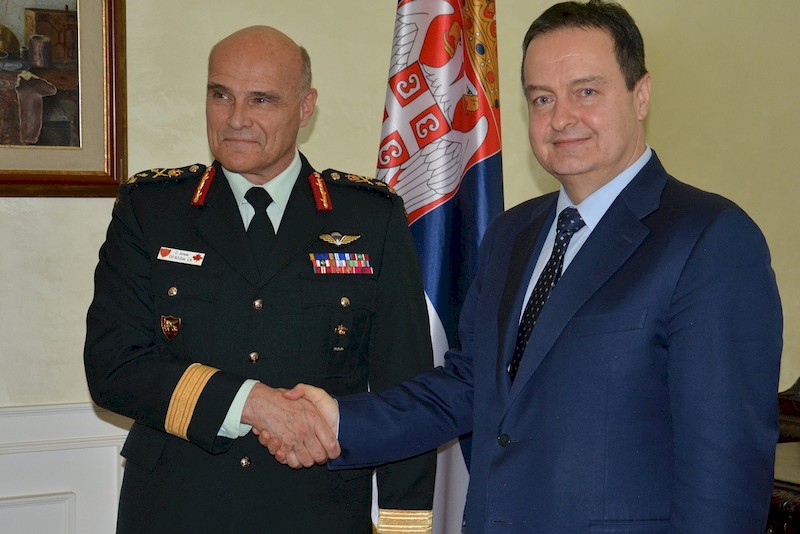 Christian Juneau and Ivica Dacic