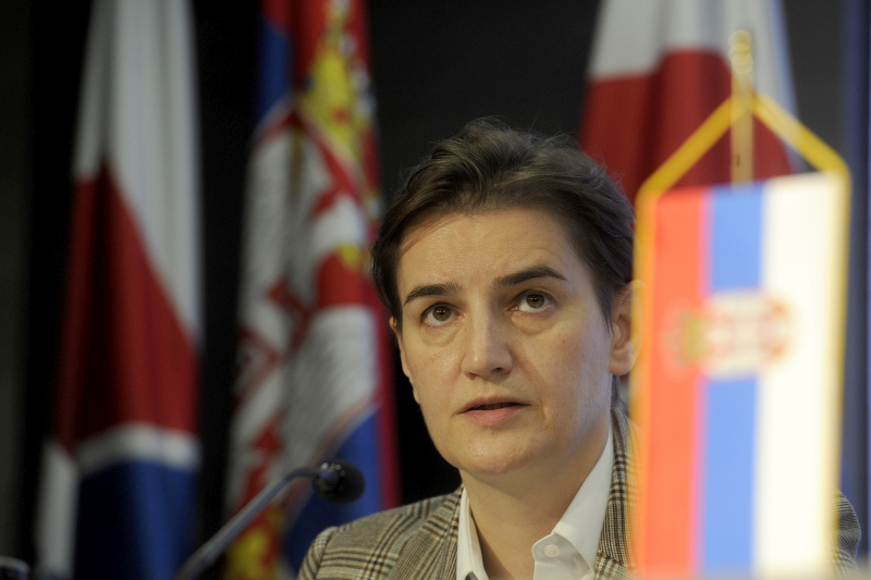 Brnabic releases names of ministers in new government of Serbia