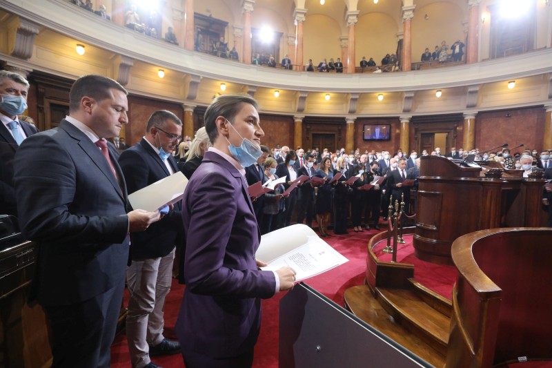 National Assembly elects new Serbian government