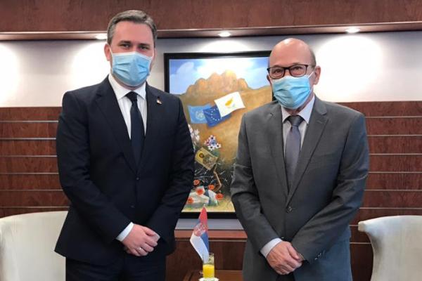 Nikola Selakovic, left, and Adamos Adamou