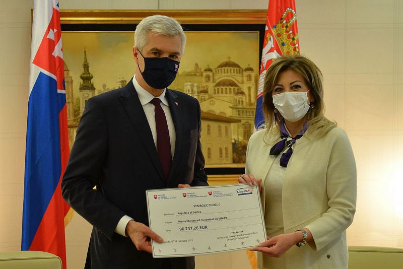 Ivan Korcok and Jadranka Joksimovic
