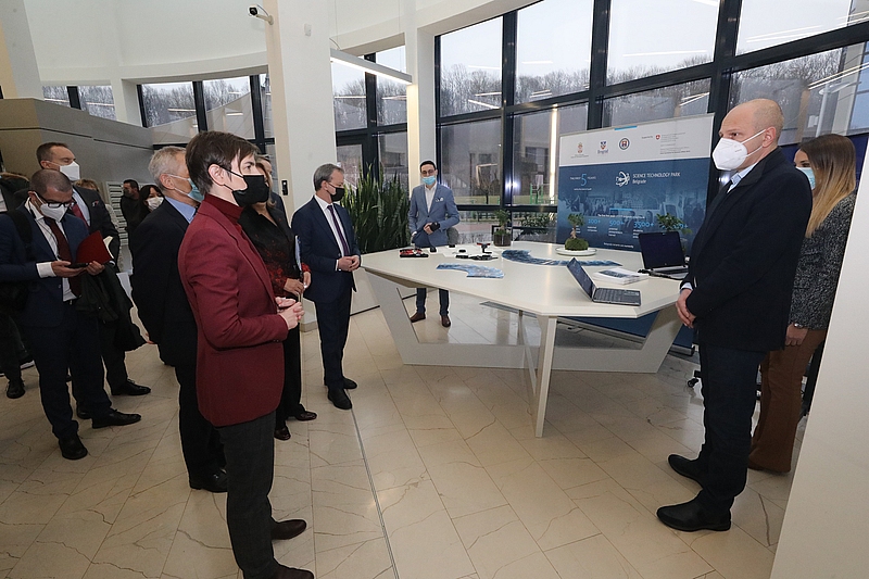 Cooperation with science, technology park Skolkovo in digitalisation of Serbian health system
