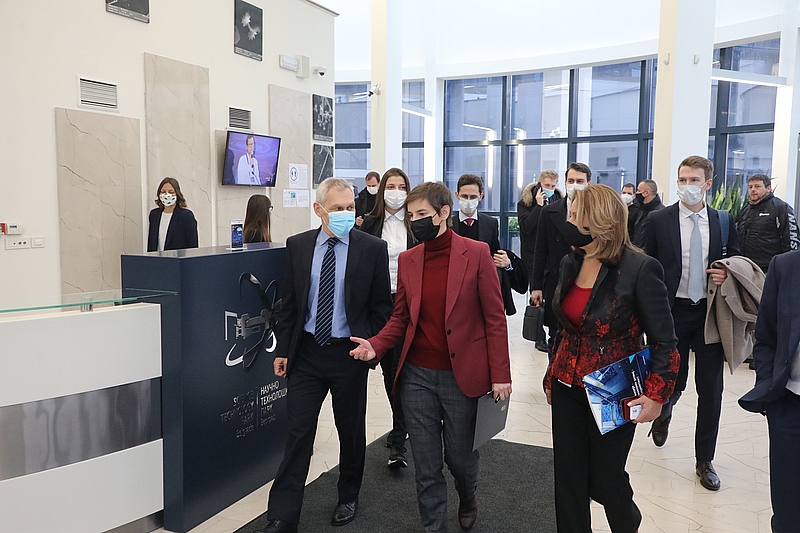 Cooperation with science, technology park Skolkovo in digitalisation of Serbian health system