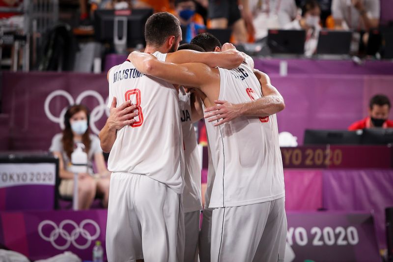 Bronze for Serbian national 3x3 basketball team in Tokyo