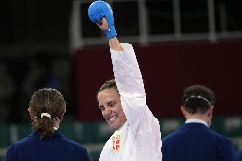 Jovana Prekovic wins gold at Olympic Games in Tokyo