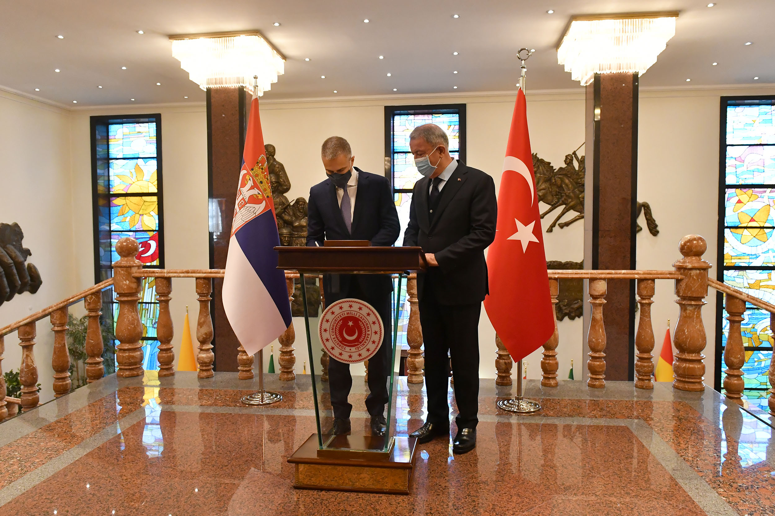 Intensifying military cooperation with Turkey