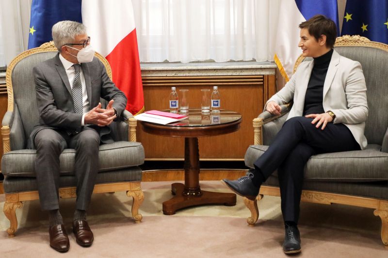 France's support stimulus to European path of Serbia and the region