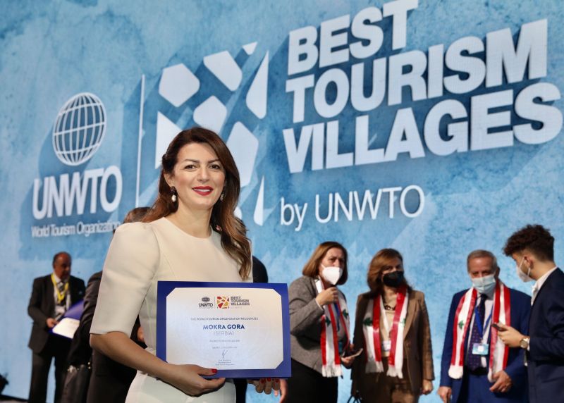 Mokra Gora declared Best Tourism Village in 2021
