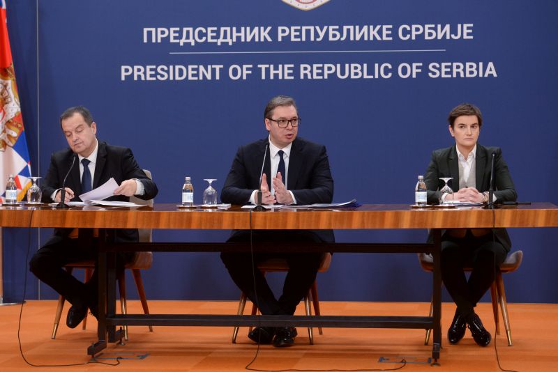 Serbia respects norms of international law