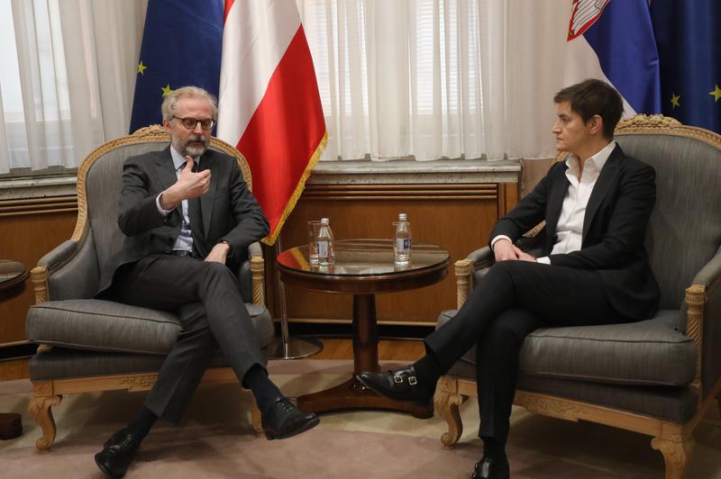 Relations of Serbia, Austria are on the rise