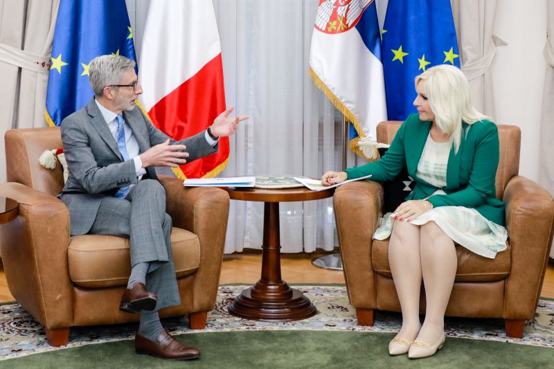 Serbia, France partners in implementation of Green Agenda