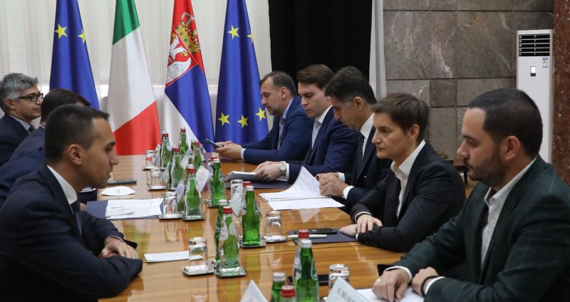 Continuous, strong support of Italy to European path of Serbia
