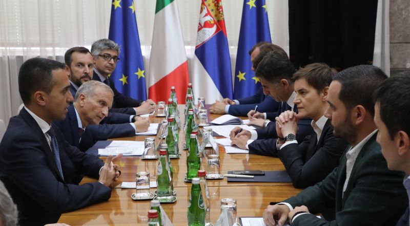 Continuous, strong support of Italy to European path of Serbia