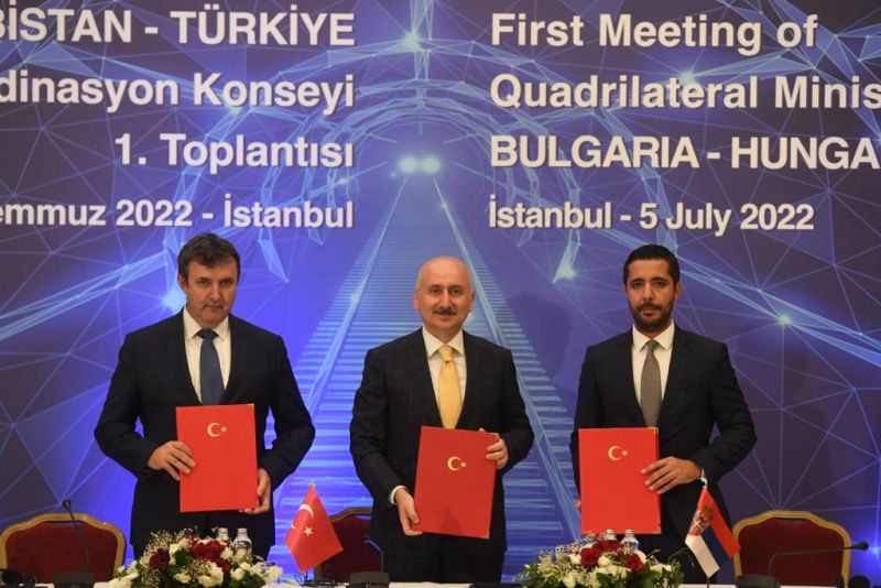 Joint initiative of Serbia, Bulgaria, Hungary and Turkey for development of rail transport
