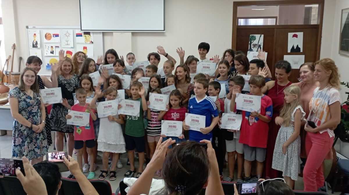 Serbian language summer school “Summer in the Homeland“ organised in Trsic