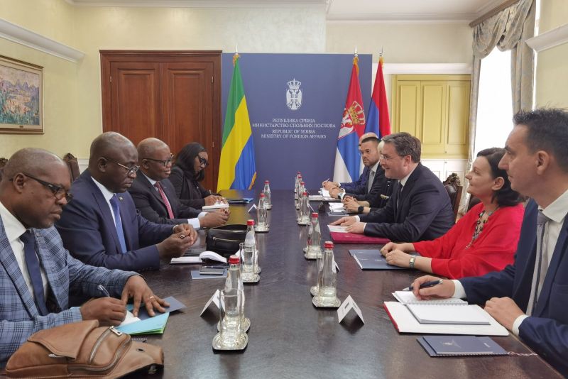 Several agreements on cooperation between Serbia, Gabon signed