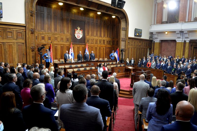National Assembly of Serbia constituted