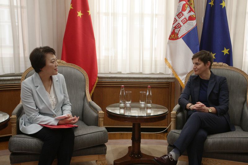 Continuation of outstanding overall relations between Serbia, China