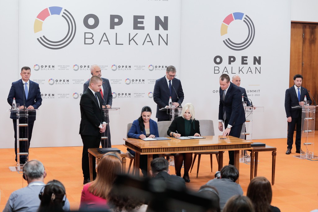 Series of documents related to cooperation within “Open Balkans” signed