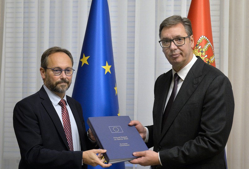 European Commission’s report on Serbia's progress in European integration process handed over
