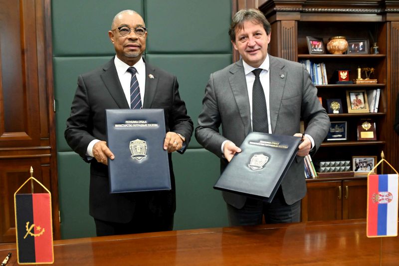 Serbia, Angola sign security cooperation agreement