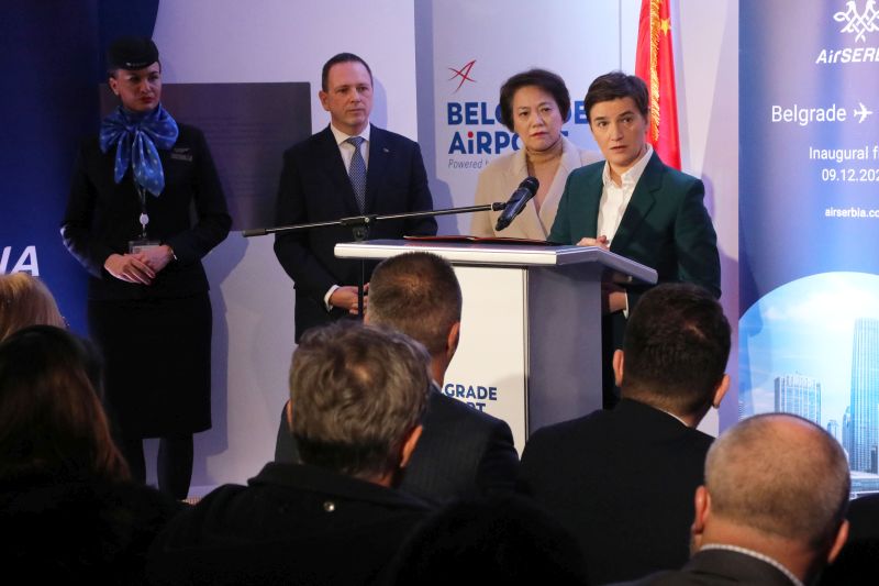 Belgrade-Tianjin flight to strengthen economic ties between Serbia, China