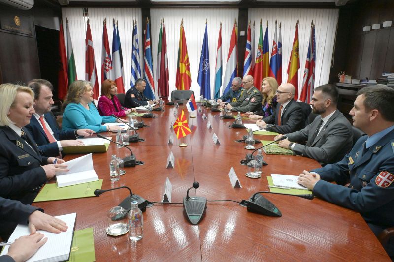 Strengthening military cooperation with North Macedonia