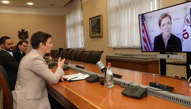 US support to reform processes, European path of Serbia