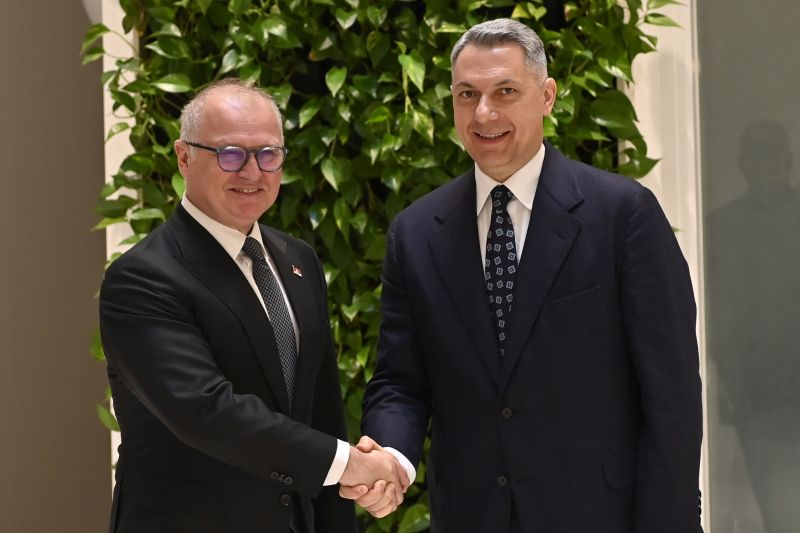 Goran Vesic and&nbsp;Janos Lazar