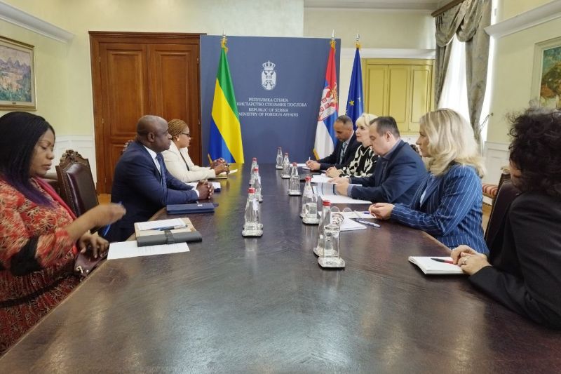 Intensification of political dialogue with Gabon