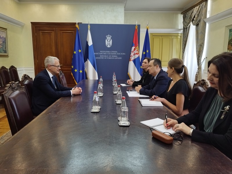 Strengthening the mutual dialogue between Serbia, Finland