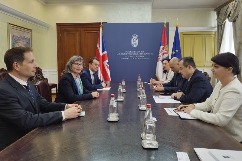 Improving political dialogue, overall cooperation between Serbia, UK