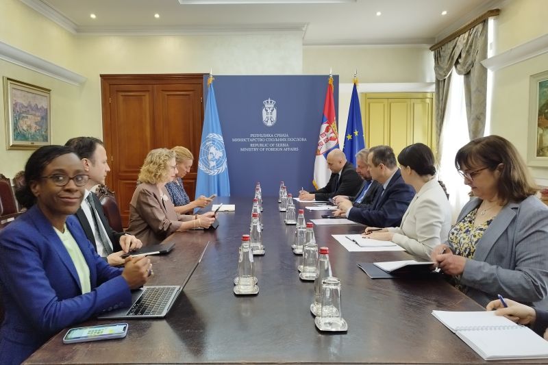 Further improve cooperation between Serbia, UNEP