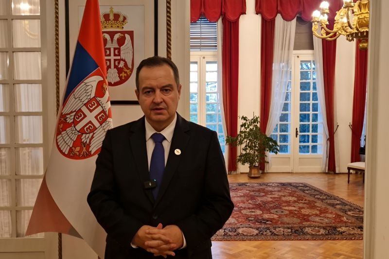 Dacic holds numerous meetings with world statesmen in Ankara