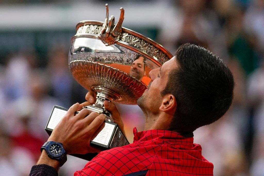 Djokovic wins Roland Garros, records 23rd Grand Slam trophy