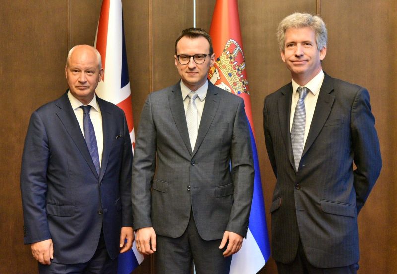 From left: Peter Wilson, Petar Petkovic and Edward Ferguson