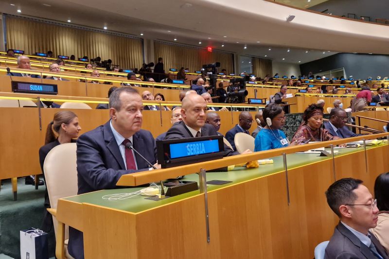 Dacic at UN at opening of Summit on Sustainable Development Goals