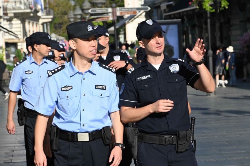 Continuation of joint patrols by Serbian, Chinese police