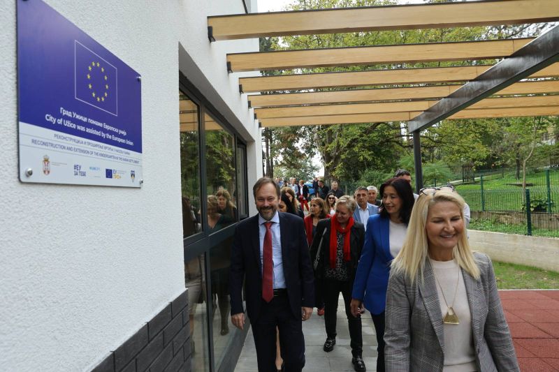 New kindergarten in Karan village near Uzice with EU support
