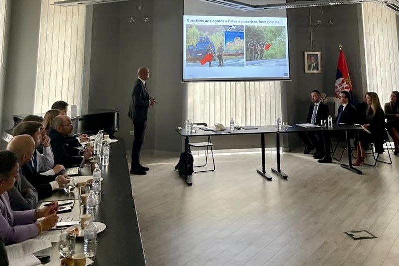 Serbia did not take part in recent tragic events in Banjska