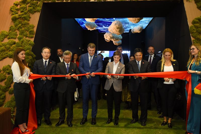 Serbia’s pavilion at 6th China International Import Expo in Shanghai opened